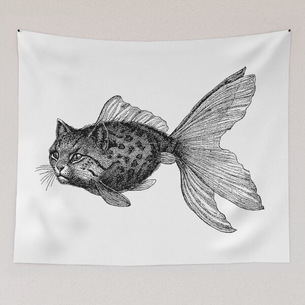 Item preview, Mystery of the Deep: FishCat designed and sold by stockboydesigns.