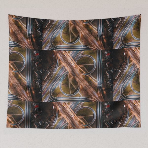 Item preview, Aerial view of large road intersection designed and sold by Lukasz Szczepanski.