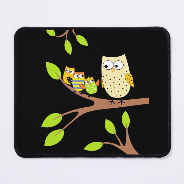 Item preview, Mumma Owl with her Three Owlets designed and sold by Kim Arnott.