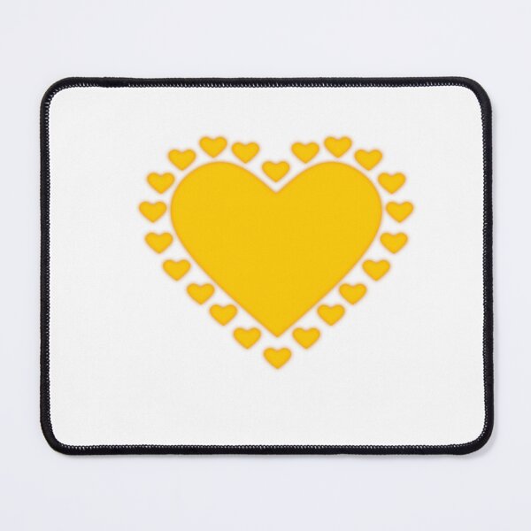 Item preview, Orange heart surrounded by hearts designed and sold by gemna117.