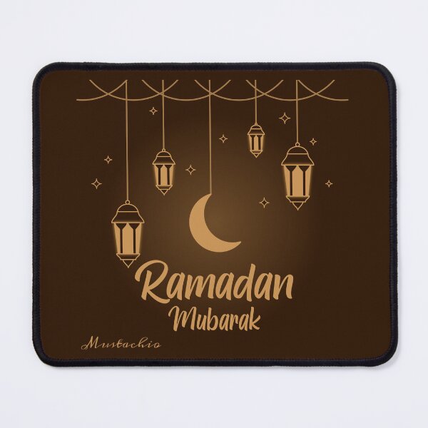 Item preview, Ramadan Mubarak 2023 designed and sold by Mustachio-Draws.
