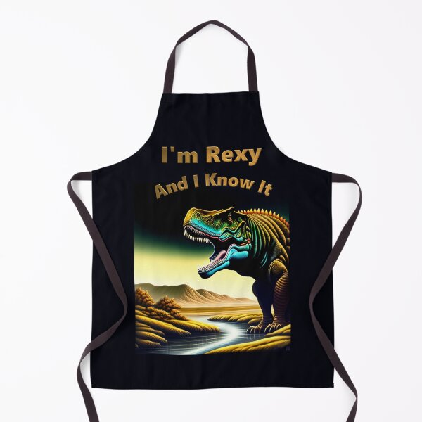 Item preview, I'm Rexy And I Know It Dinosaur Print designed and sold by ArtShare.