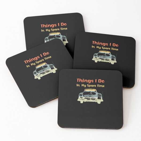 Item preview, Things I Do In My Spare Time Classic Car Funny Driver designed and sold by Adam 7ea.