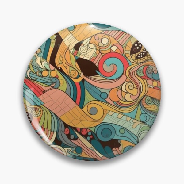 Item preview, Retro psychedelic pattern designed and sold by camertone.