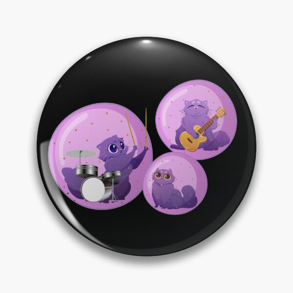 Item preview, "the band" neutrophil cats designed and sold by scidogtor.