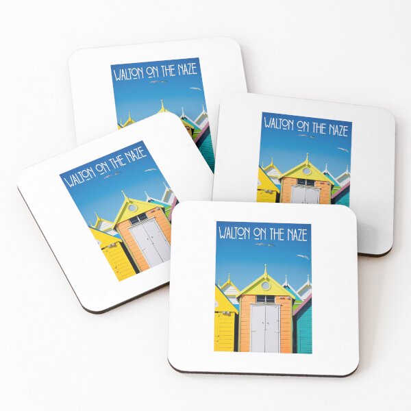 Item preview, Vintage Beach Huts at Walton on the Naze. designed and sold by WalkersSnaps.