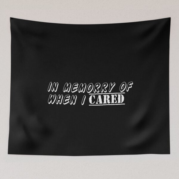 Item preview, in memory of when i cared Classic T-Shirt designed and sold by zakaria066696.