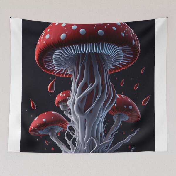 Item preview, Mushroom #86 Part of the Mushroom Collection designed and sold by Psychedelic Psychos.