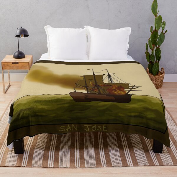 Item preview, It's A Burning Boat designed and sold by beckahbrooks.