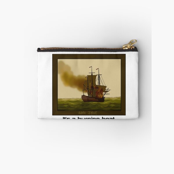 Item preview, It's A Burning Boat designed and sold by beckahbrooks.