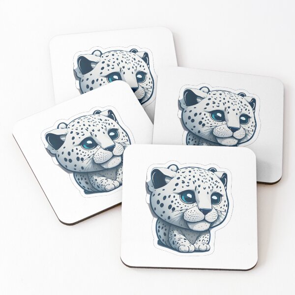 Item preview, white leopard designed and sold by novmasao.