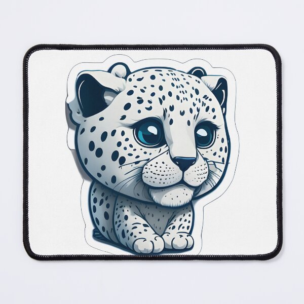 Item preview, white leopard designed and sold by novmasao.