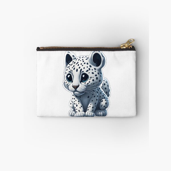Item preview, cute white leopard designed and sold by novmasao.