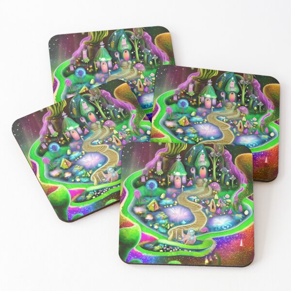 Item preview, Colorful Magical Forest designed and sold by Bigfoot T-Shirt Co..