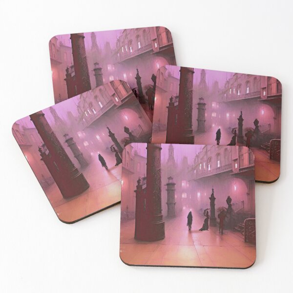Item preview, A Warm Rainy Day on a City of Street of Yore  designed and sold by PiaMedeaDigital.
