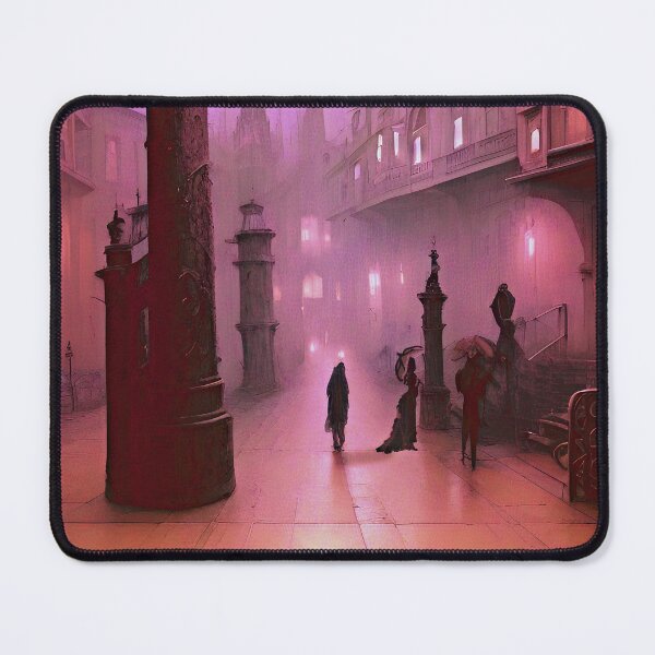 Item preview, A Warm Rainy Day on a City of Street of Yore  designed and sold by PiaMedeaDigital.