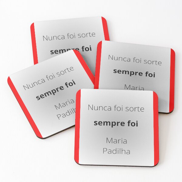 Item preview, Nunca foi sorte sempre foi Maria Padilha designed and sold by luiscosta39.