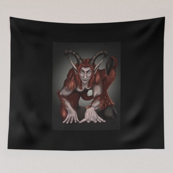 Item preview, Satyr girl prowling designed and sold by GaldersArt.
