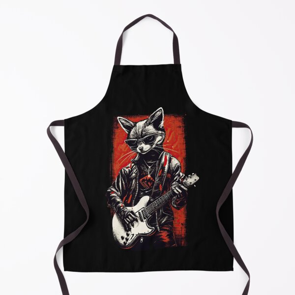 Item preview, Rock Out with Our Cool Fox Playing Guitar Collection: Apparel and Homeware for Music and Animal Lovers designed and sold by ThePurpleMelon.