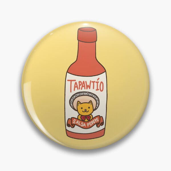 Item preview, Tapatio Cat Mexican Hot Sauce designed and sold by Cute N' Nerdy Shop.