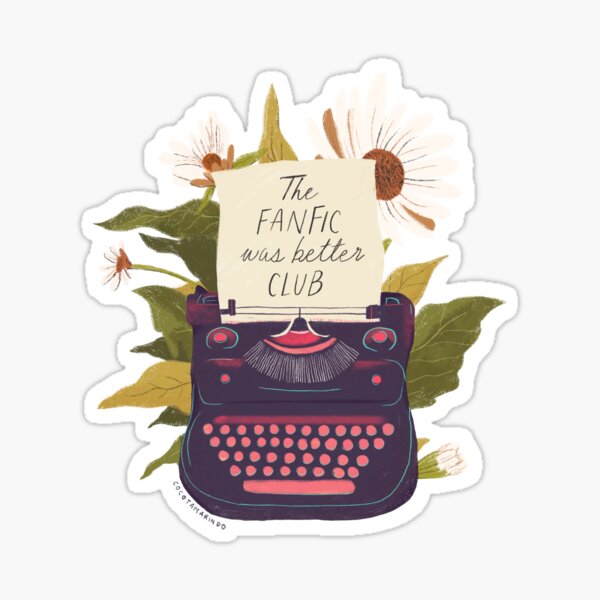 Item preview, "The Fanfic was better Club" (purple) designed and sold by cocotamarindo.