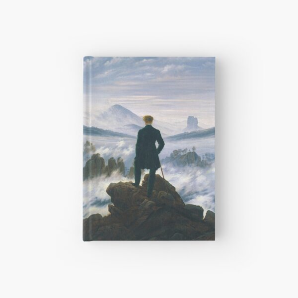 Wanderer above the Sea of Fog, Caspar David (HD+) Hardcover Journal