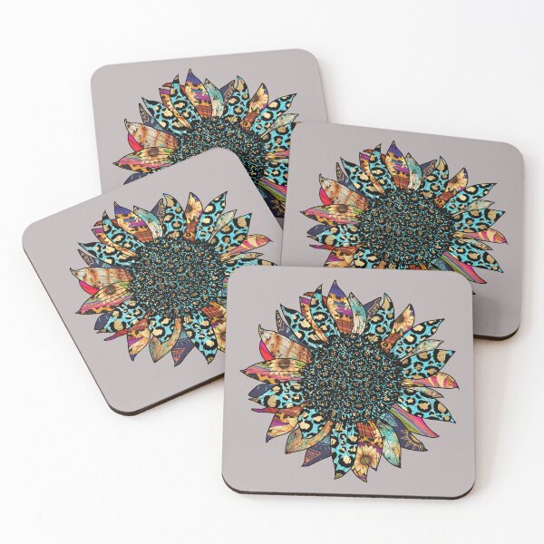 Item preview, Turquoise Sunflower designed and sold by StickyFun.