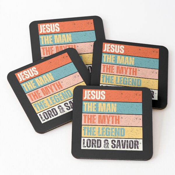 Item preview, Jesus The Man the Myth The Legend Lord and Savior Retro Vintage designed and sold by MacAndMoose.