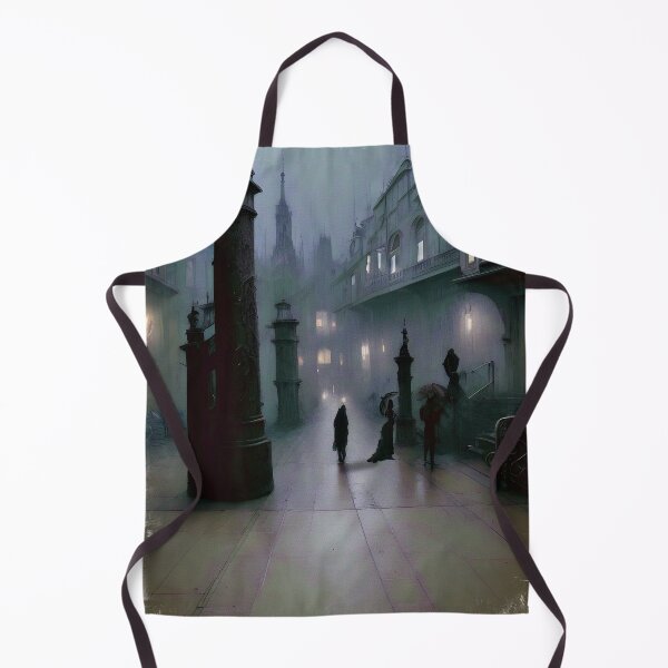Item preview, A rainy day on a City of Street of Yore designed and sold by PiaMedeaDigital.