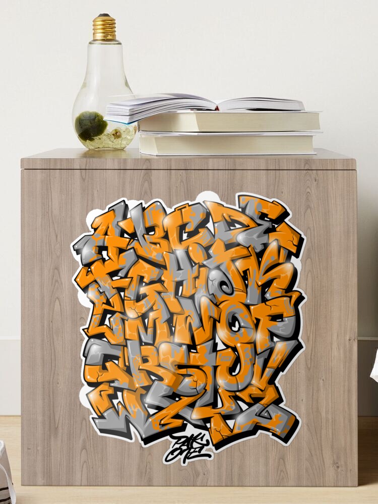 26 Graffiti Alphabet Pack #1 Stencils - by Enok One – Chino Stencils
