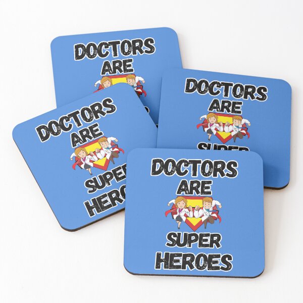 Item preview, Doctors Are Super Heroes designed and sold by CREATIVELEANS ⭐️⭐️⭐️⭐️⭐️.
