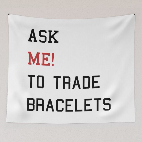 Item preview, Ask ME! to trade bracelets designed and sold by katiebca2.