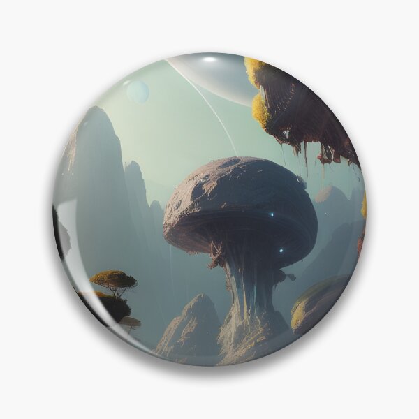 Item preview, Alien Fantasy Landscape Alien Planet designed and sold by VersoShopping.