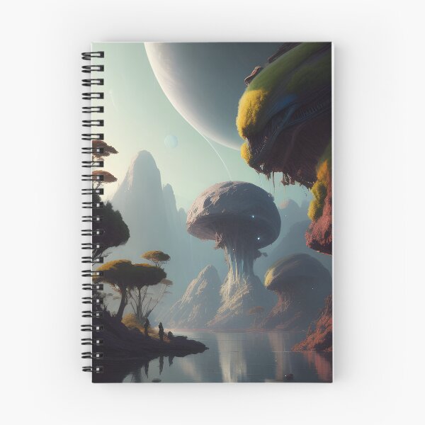 Item preview, Alien Fantasy Landscape Alien Planet designed and sold by VersoShopping.