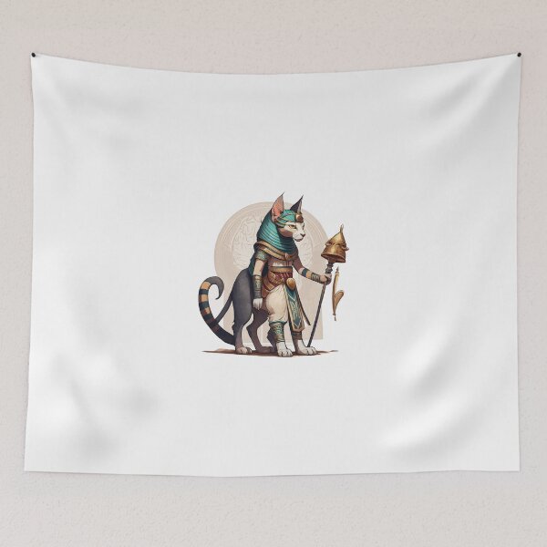 Item preview, Golden Eye Pharaon Cat designed and sold by inspireartistry ⭐⭐⭐⭐⭐.