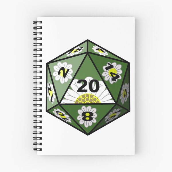 Item preview, Cottage-Core Druid D20 designed and sold by Better-Days-PG.