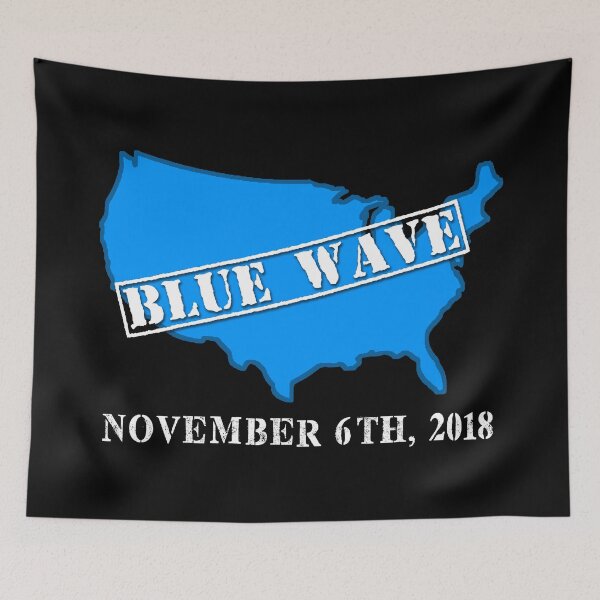 Item preview, Blue Wave - November 6th, 2018 designed and sold by Thelittlelord.
