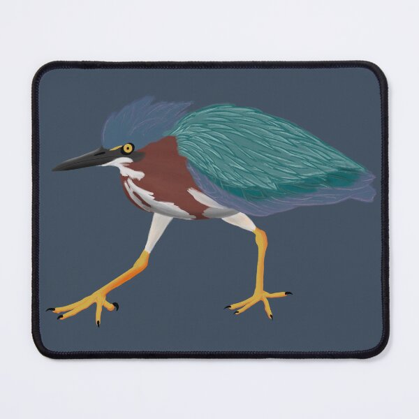 Item preview, The Green Heron designed and sold by ThreeReefsDeep.