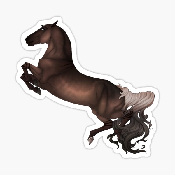 Aperçu de l'œuvre Cheval Akhal Téké créée et vendue par Chilie.