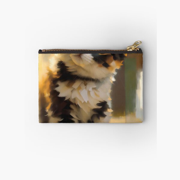 Item preview, Feline Relaxation: A peaceful kitty oil painting designed and sold by KH-GardenEden.