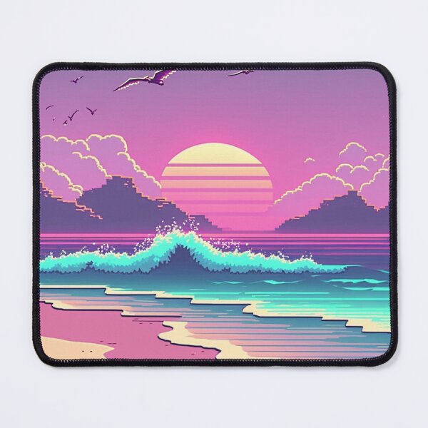 Item preview, Vaporwave Beach designed and sold by RESToRAPTOR.