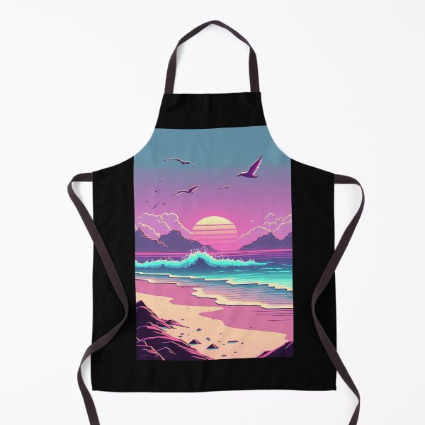 Item preview, Vaporwave Beach designed and sold by RESToRAPTOR.