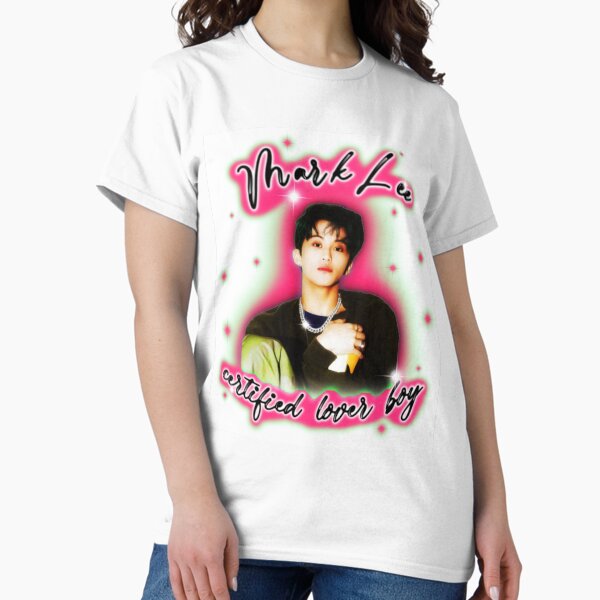 アイドル TIBLE T-SHIRT NCT MARK NCT 127 Mark Lee Solo Debut Album the Firstfruit Timestable