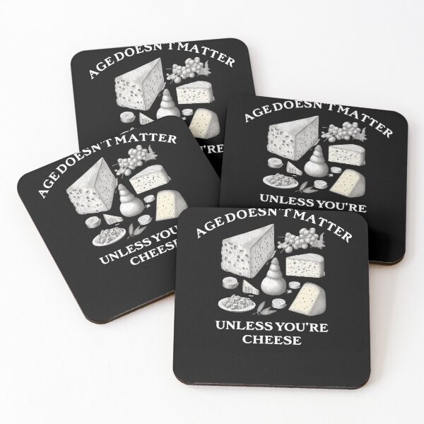 Item preview, Funny Cheese Lover Aged Cheese Humor Quote  designed and sold by The Junto Shop.