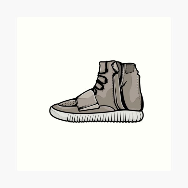 Yeezy Boost Art Print By Wup66 Redbubble 9658