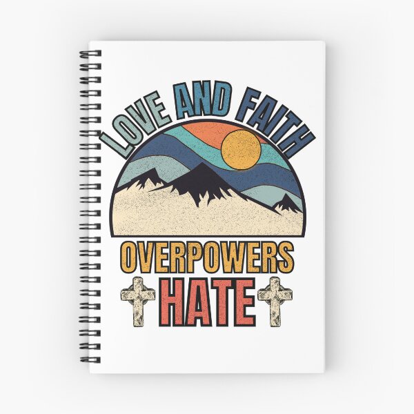 Item preview, Love And Faith Overpowers Hate designed and sold by GarnersDesigns.