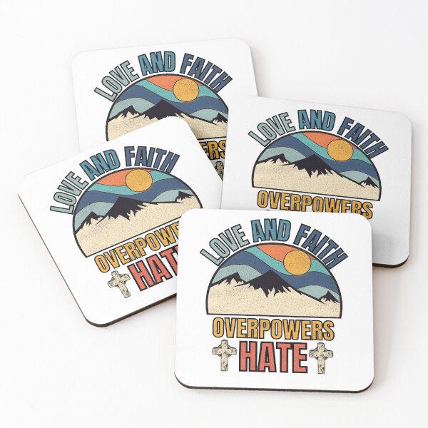 Item preview, Love And Faith Overpowers Hate designed and sold by GarnersDesigns.