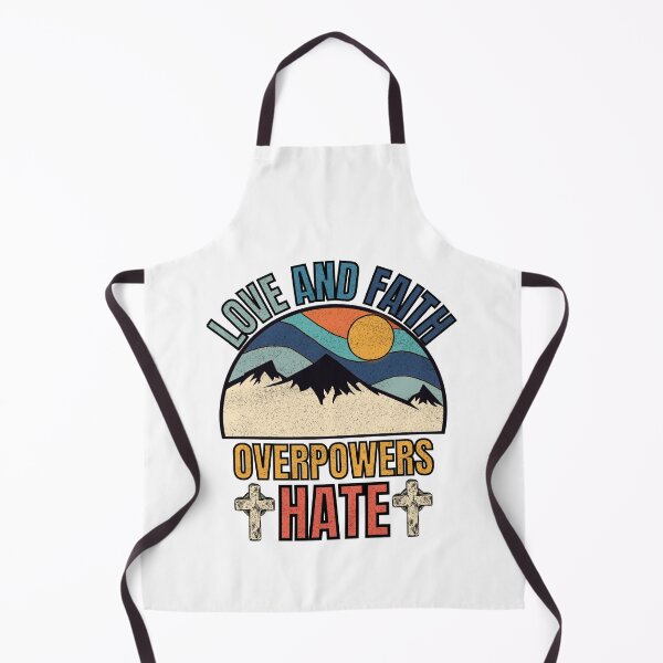 Item preview, Love And Faith Overpowers Hate designed and sold by GarnersDesigns.