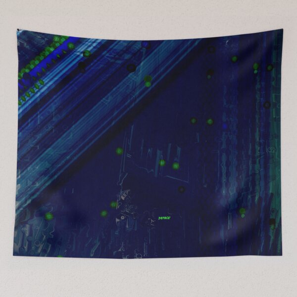 Item preview, Me Outsider Art on Night Blue by dePace' designed and sold by mrpropcake.