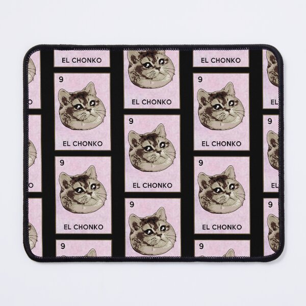 Item preview, Chonk Cat Meme Loteria designed and sold by electrovista.